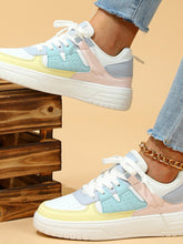 Baskets Plateformes Semelle Souple Confort Sportif